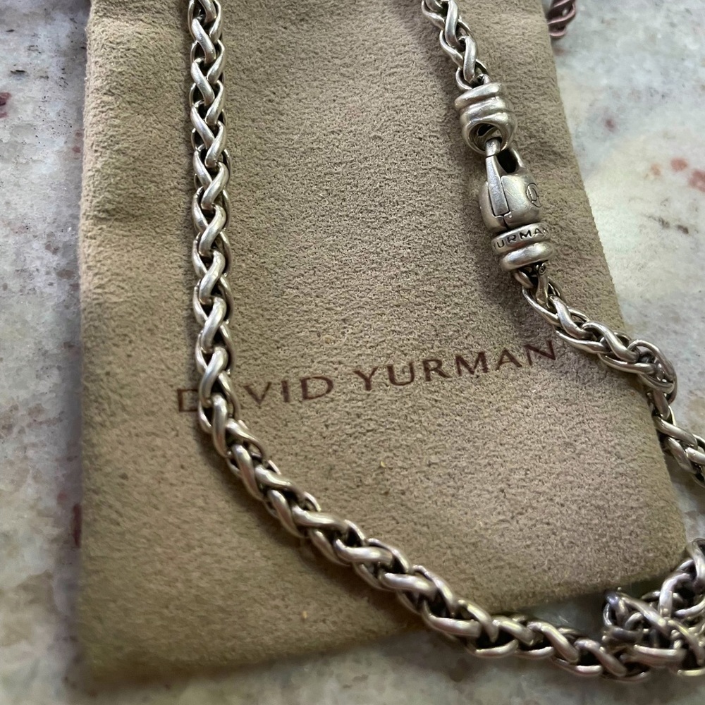 David Yurman 3.6 mm chain necklace 16’